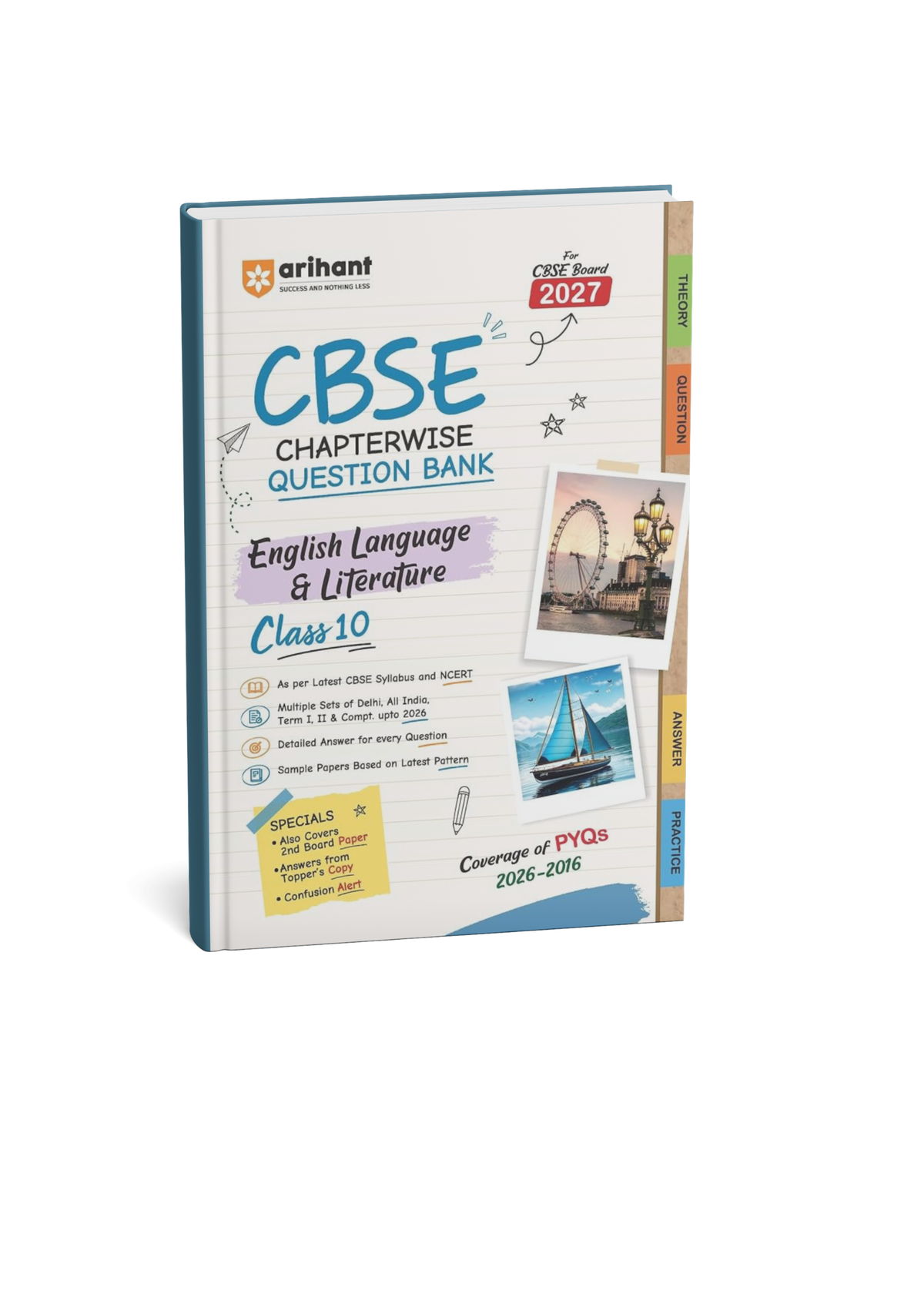 Arihant CBSE Chapterwise Question Bank English Language & Literature Class 10th (2026–2016) Edition 2027 (English Medium)