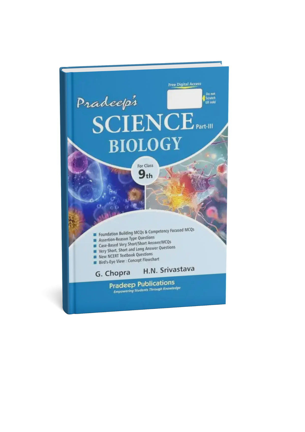 Pradeep's Science for Class 9 – Biology (Part 3) By G. Chopra & H.N. Srivastava Edition 2026 (English Medium)
