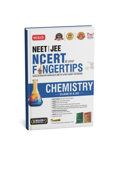 MTG NCERT at your Fingertips Chemistry Class 11th & 12th NEET/JEE 2026-2027 (English Medium)