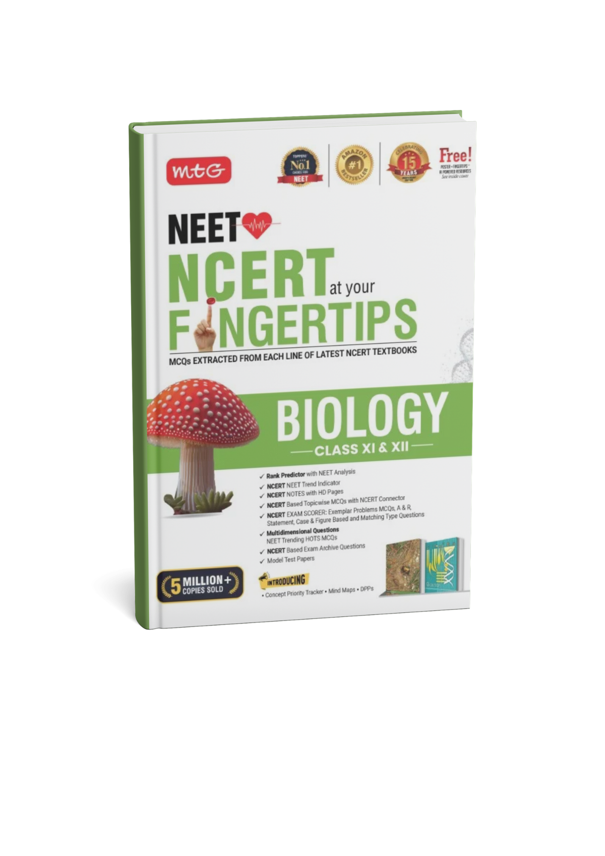 MTG Objective NCERT at your FINGERTIPS (Biology) NEET  (Class 11th & 12th) (English Medium)
