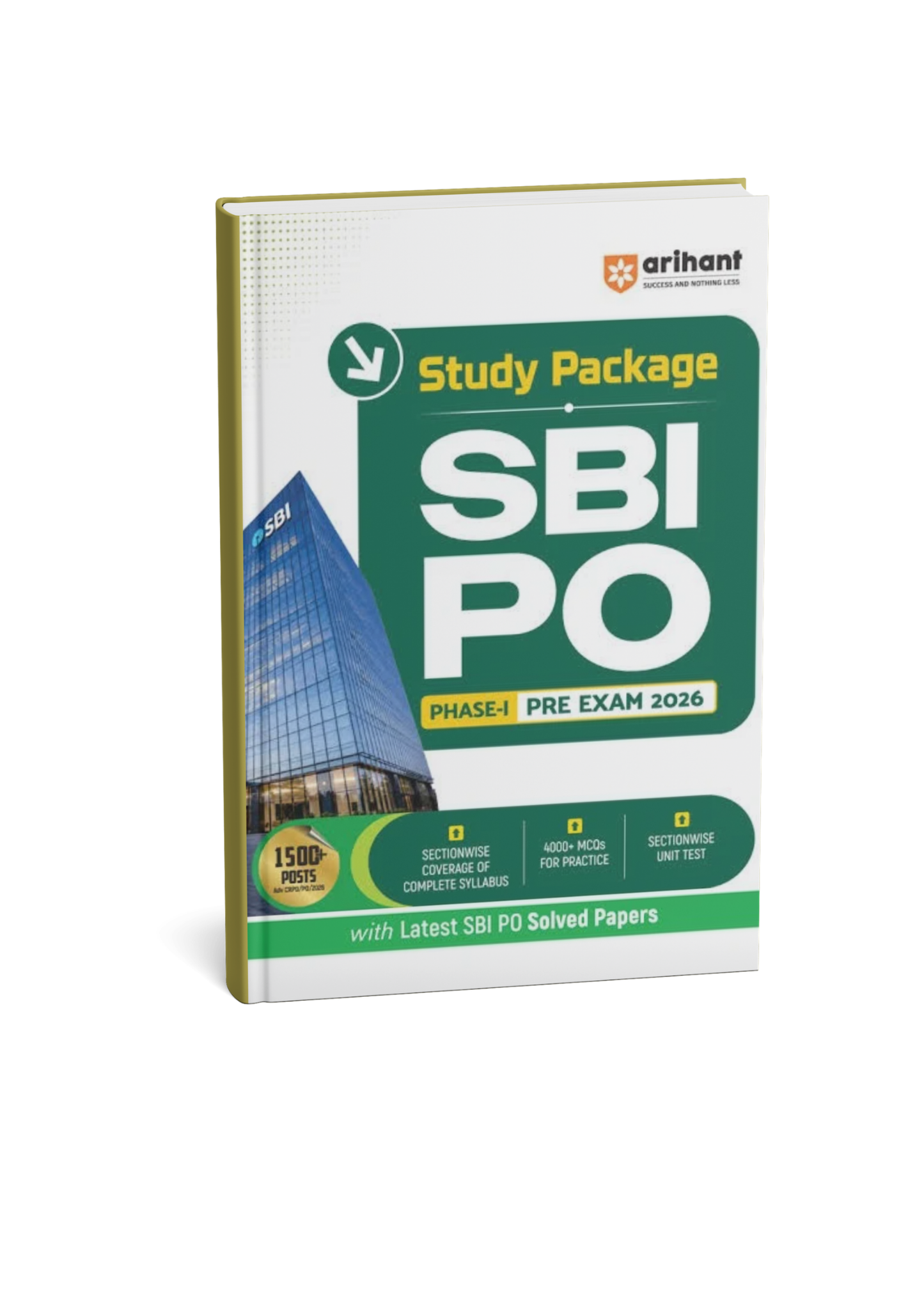 Arihant Study Package SBI PO Phase-I Preliminary Exam 2026 (English Medium)
