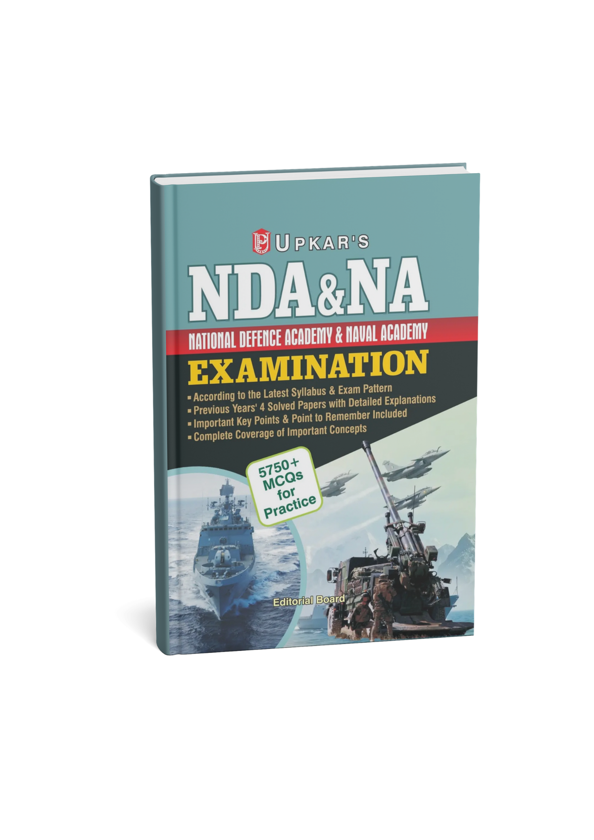 Upkar NDA/NA National Defence Academy & Naval Academy Examination 5750+ MCQs For Practice (English Medium)