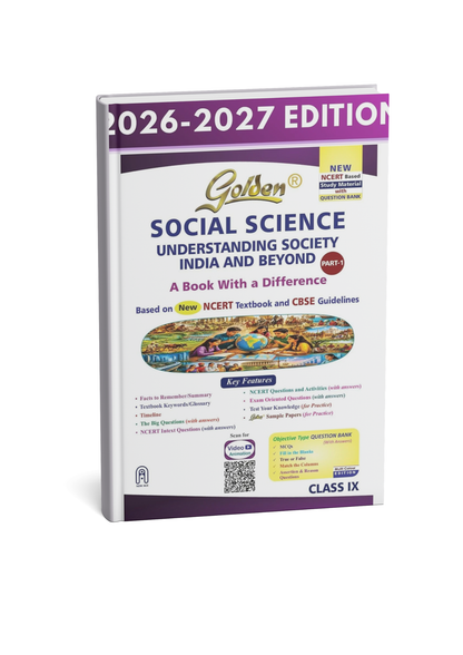 New Age CBSE Class 9 Golden Social Science Study Material Edition 2027 (English Medium)