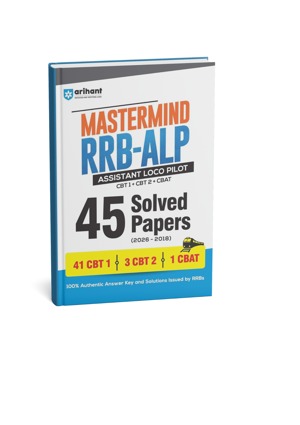 Arihant Mastermind RRB ALP Assistant Loco Pilot Exam 2026 | 45 Practice Sets & Solved Papers (English Medium)