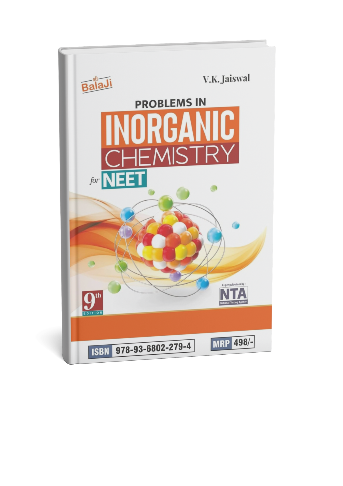 Shree Balaji Problems in Inorganic Chemistry for NEET (9th Edition) By V.K. Jaiswal (English Medium)