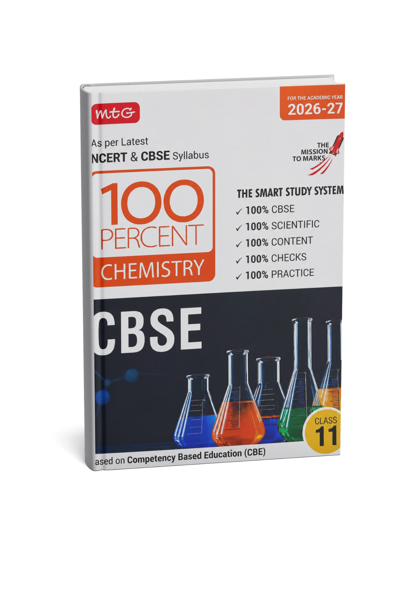 MTG 100 Percent Chemistry Class 11 CBSE (2026–27 Edition) (English Medium)