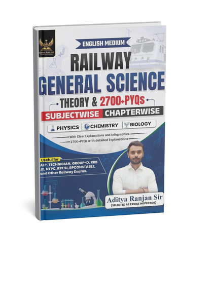 Aditya Ranjan Railway General Science (2700+subject wise &Chapter-Wise MCQs) (English Medium)