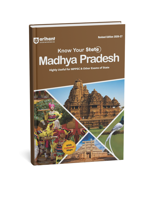 Arihant Know Your State Madhya Pradesh 2026-27 Edition (English Medium)