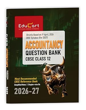EduCart Accountancy Question Bank for CBSE Class 12 2026–27 Edition (English Medium)