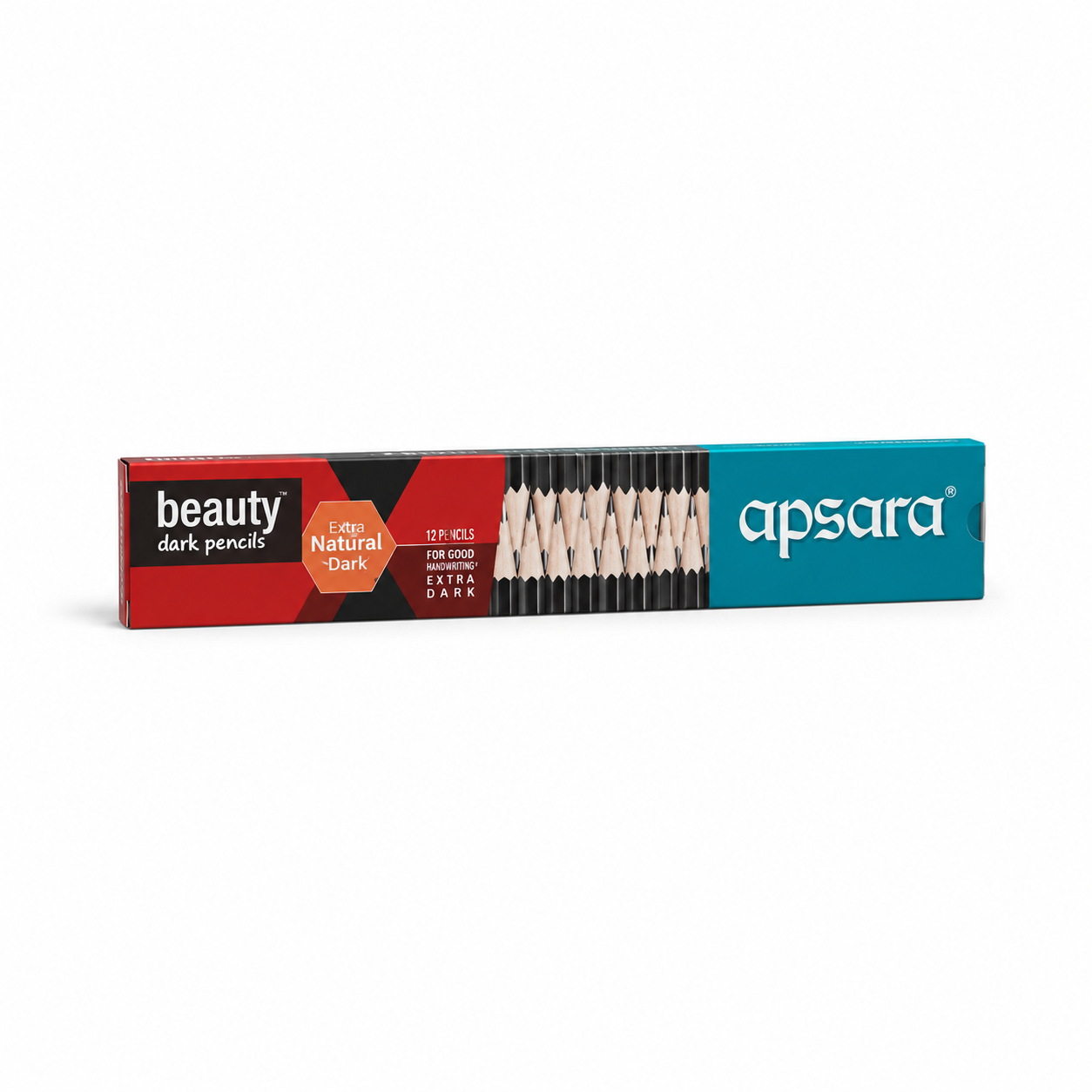 Apsara Beauty Dark Pencil 10 Pieces | Smooth Dark Writing Pencil