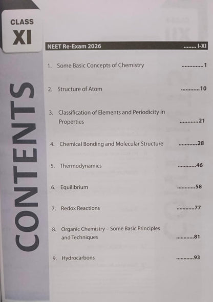 MTG 39 Years NEET Chemistry Chapterwise & Topicwise Solutions (1988–2026) Includes Re-Exam 2026 (English Medium)