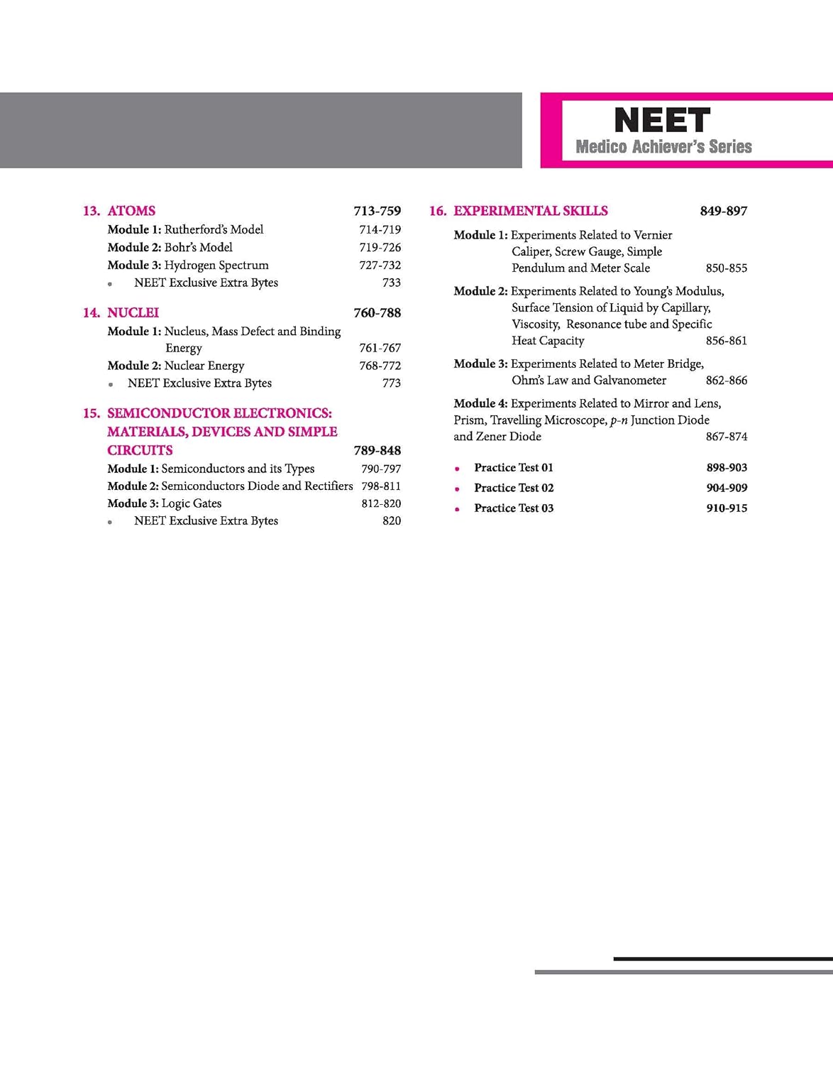 Arihant Objective Physics for NEET (Volume 2) (English Medium)