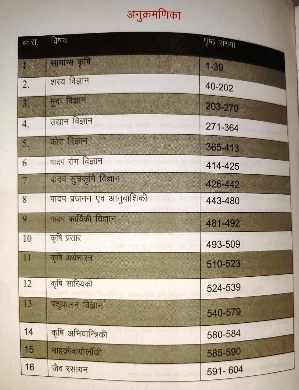 VB Publication A Competitive Book of Agriculture (Vol-2) 12th Edition By Nemraj Sunda (Hindi Medium)