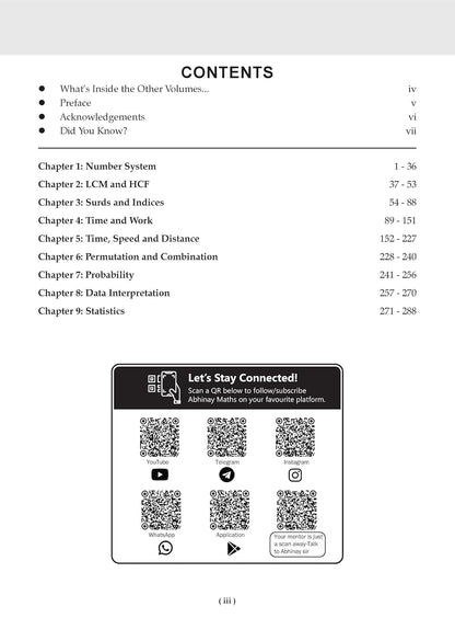 Oswaal Abhinay Maths Selection Book (Vol4) Pre + Mains (Bilingual)