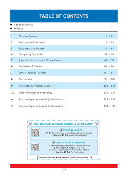 Oswaal One for All Olympiads Previous Years' Solved Papers – Class 8 Mathematics (English Medium)