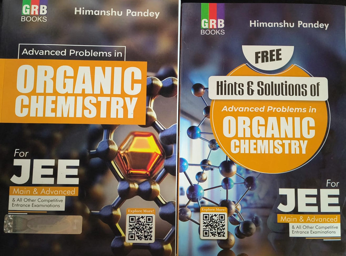 NCERT GRB JEE Advanced Organic Chemistry Problems Book By Himanshu Pandey (English Medium))