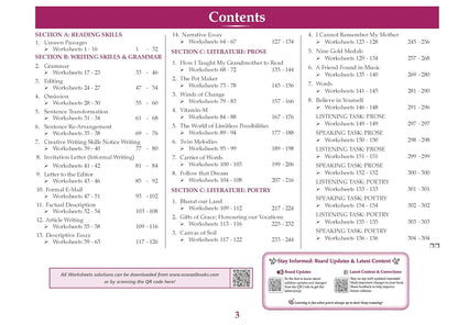 Oswaal CBSE Workbook English R1 Kaveri Class 9 (English Medium)