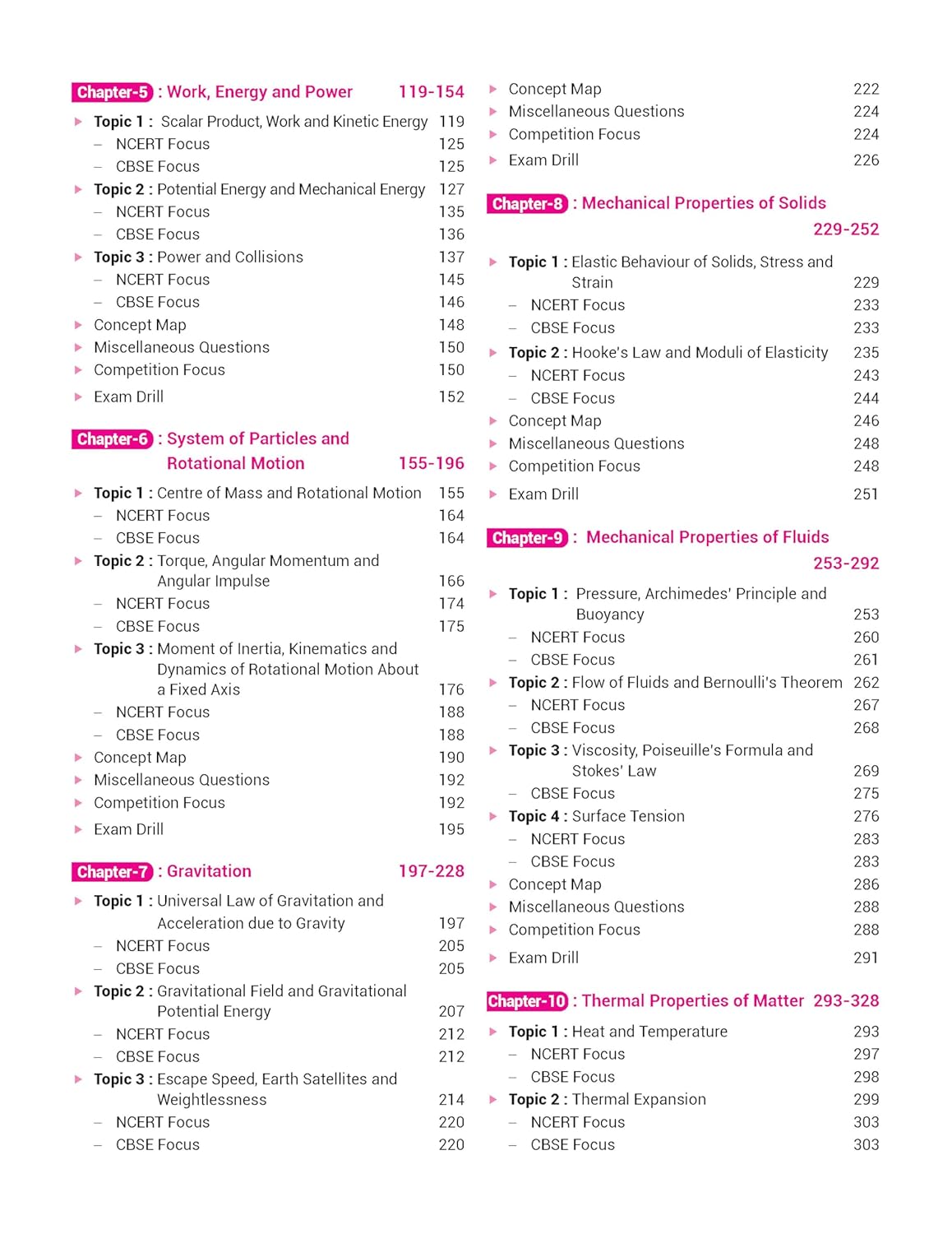 MTG 100 Percent Physics Class 11 CBSE (2026–27 Edition) CBSE (English Medium)
