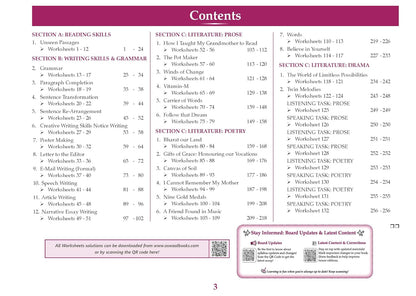 Oswaal CBSE Workbook English R2 Kaveri Class 9 For 2027 (English Medium)