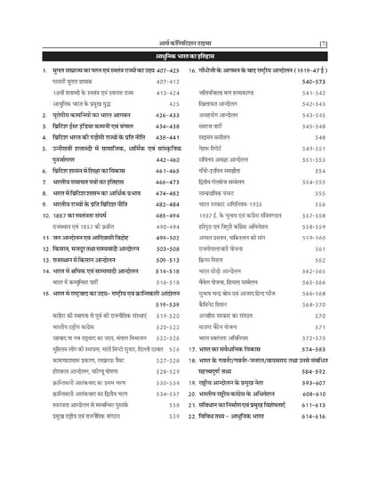 Arya Competition Times Bhartiya Itihas | (Hindi Medium)