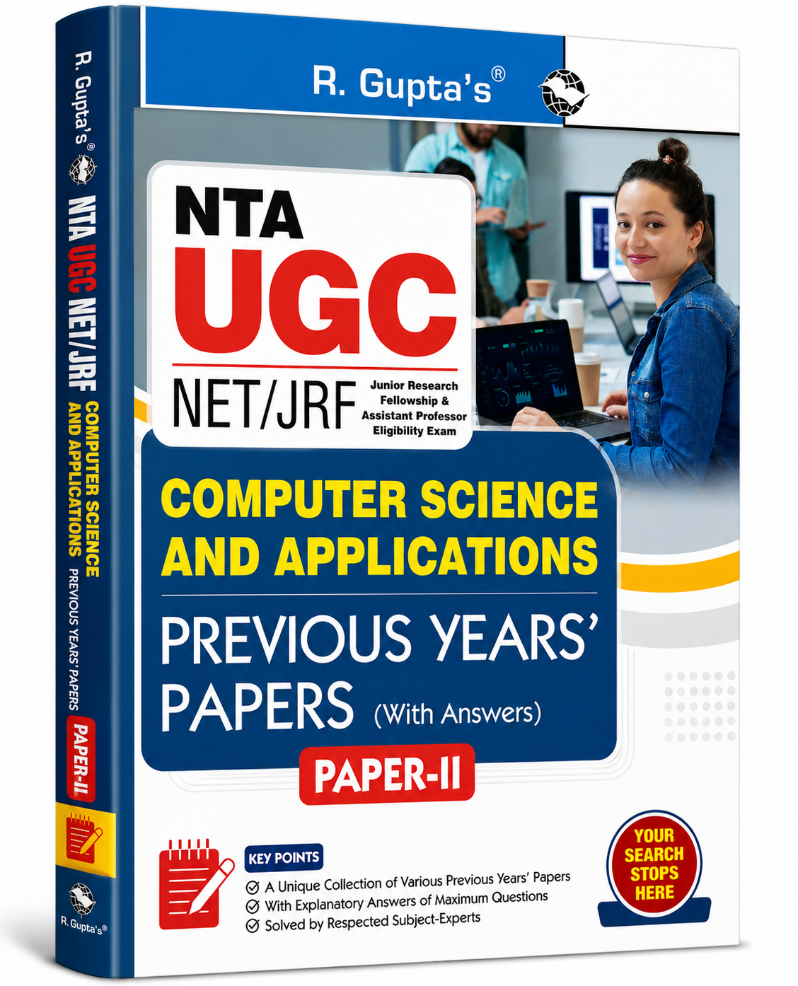 R. Gupta's NTA UGC NET/JRF Computer Science and Applications Previous Years' Papers (Paper-II) with Answers (English Medium)