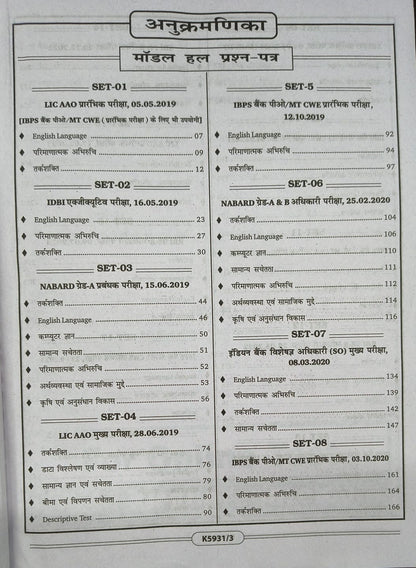 Kiran Bank PO Solved Papers (2019–2025) – 2026 Edition (Hindi Medium)