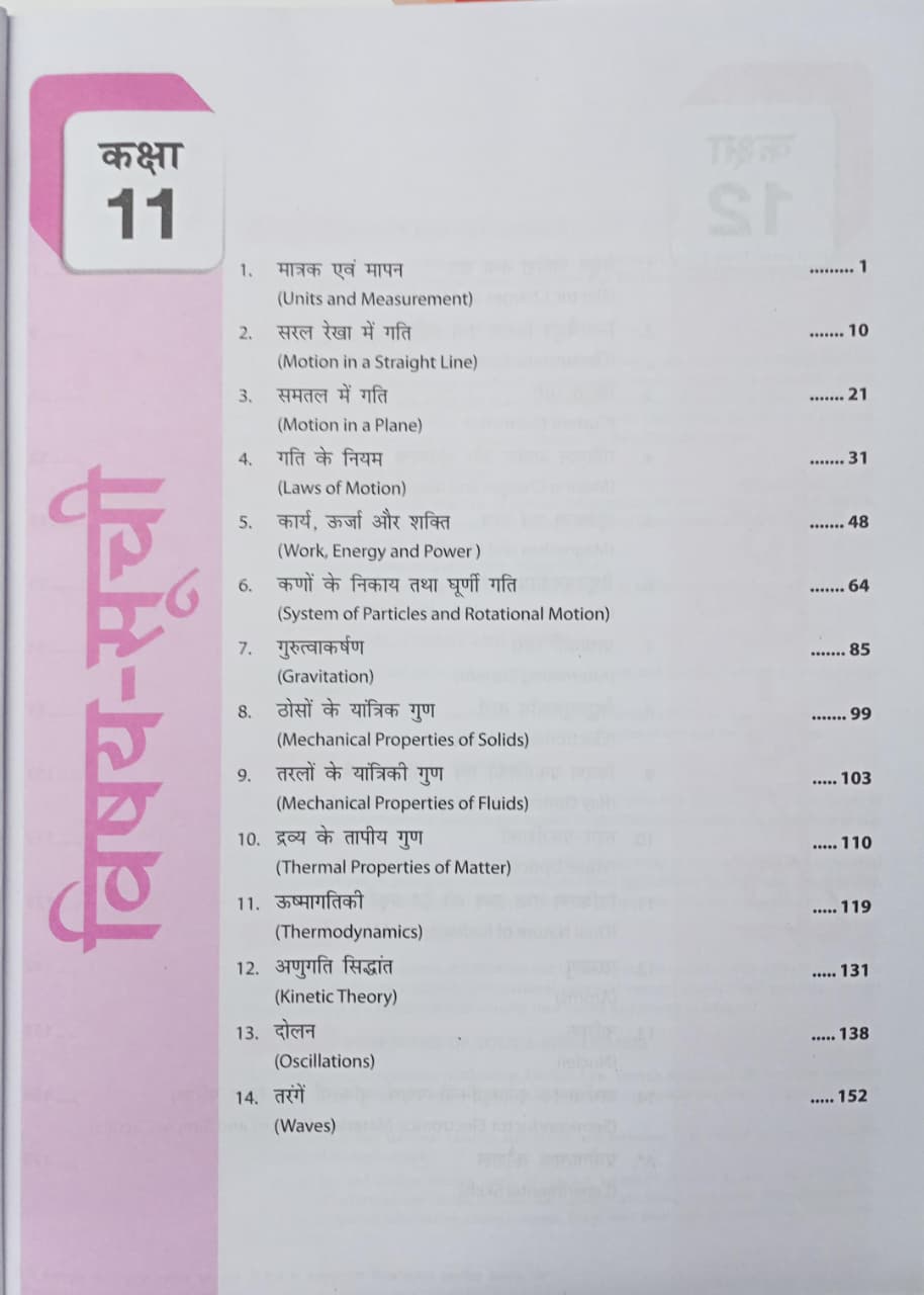 MTG 39 Years NEET Bhotiki Chapterwise Topicwise Solutions (2026–1988) (Hindi Medium)
