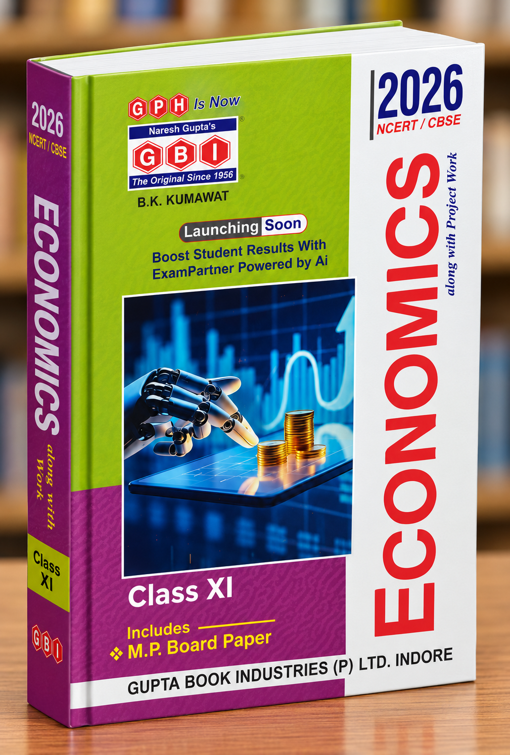 GBI Publication Economics Book for Class 11 By B.K Kumawat (English Medium)