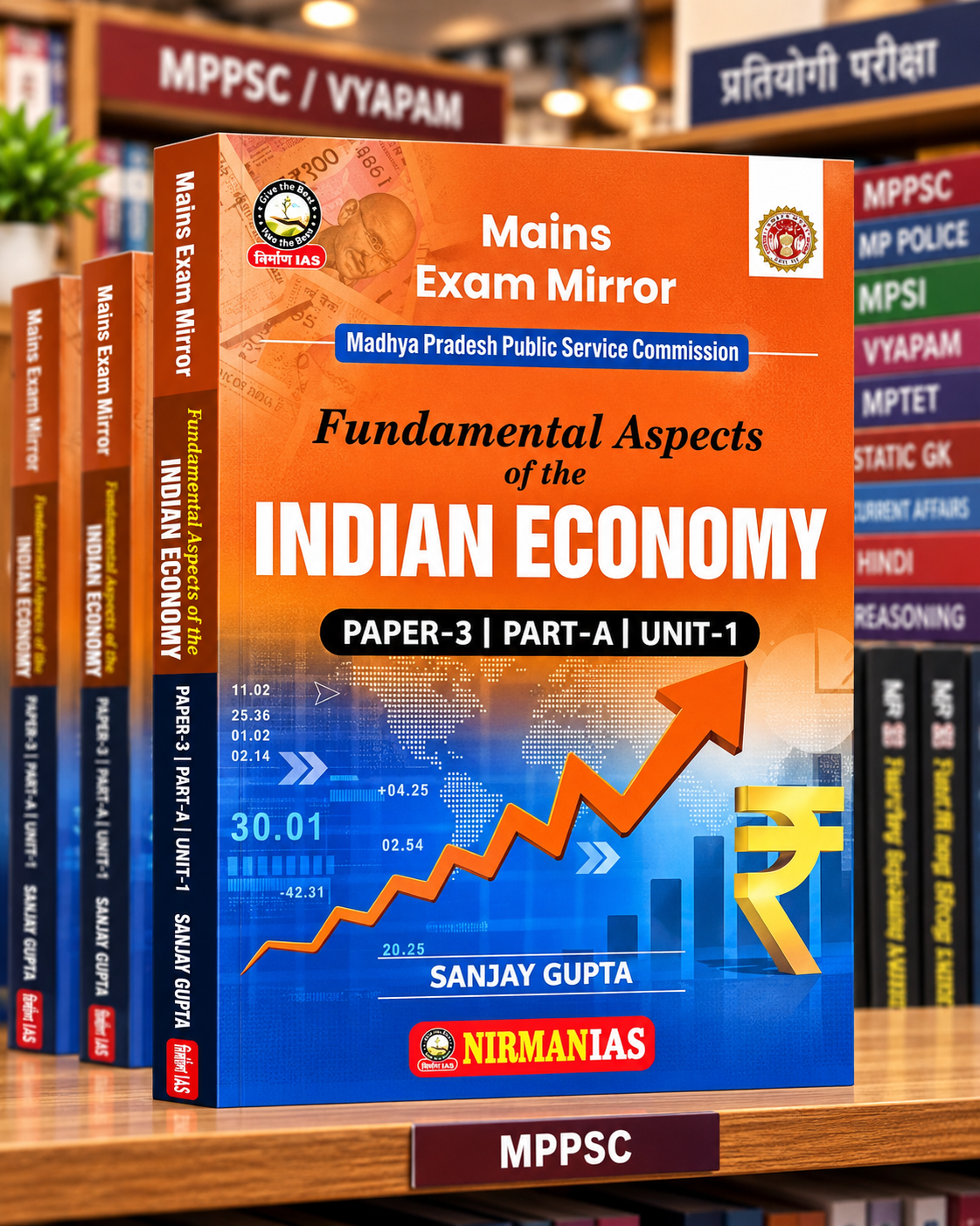 Nirman IAS Fundamental Aspects of Indian Economy | MPPSC Mains Paper-3 Part-A Unit-1 | Sanjay Gupta | English Medium