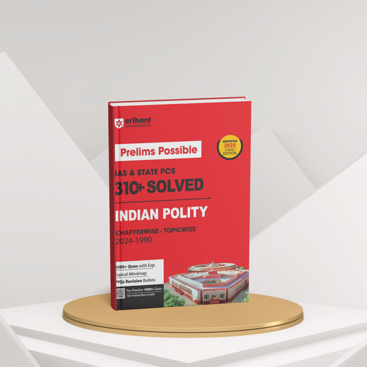 Arihant UPSC Prelims Possible Indian Polity | 310+ Solved Papers (1990–2024) |  English Medium