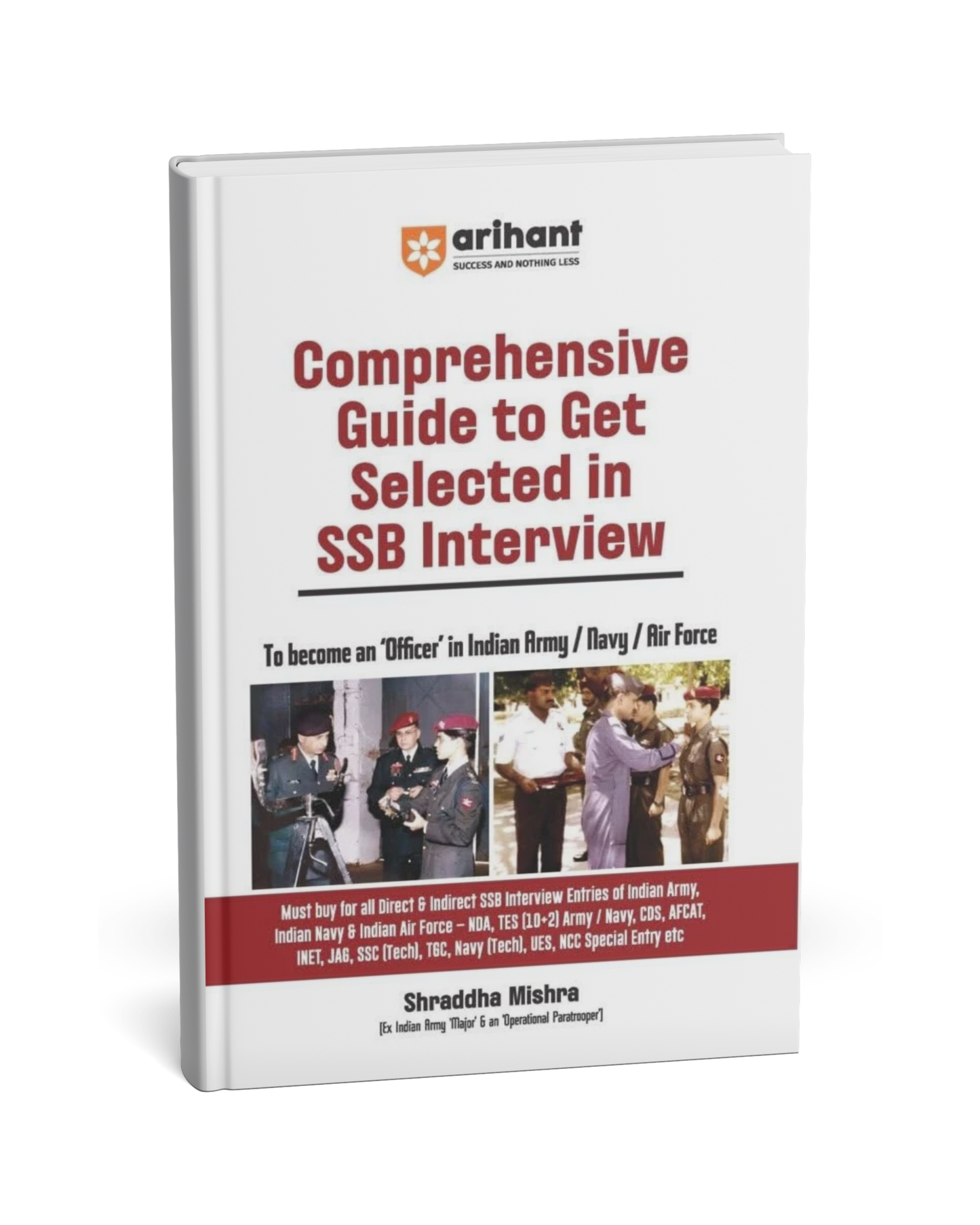 Arihant - Comprehensive Guide to Get Selected in SSB Interview by Sharad Mishra [English Medium]