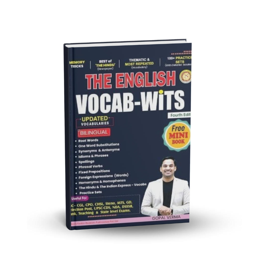 Rakesh Yadav The English Vocab Wits (4 Edition) By-Gopal Verma | (Bilingual)