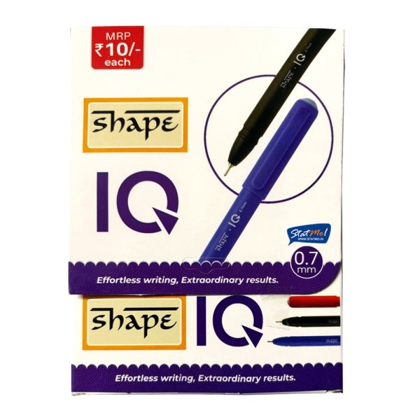 Shape 10 Pen Set Black