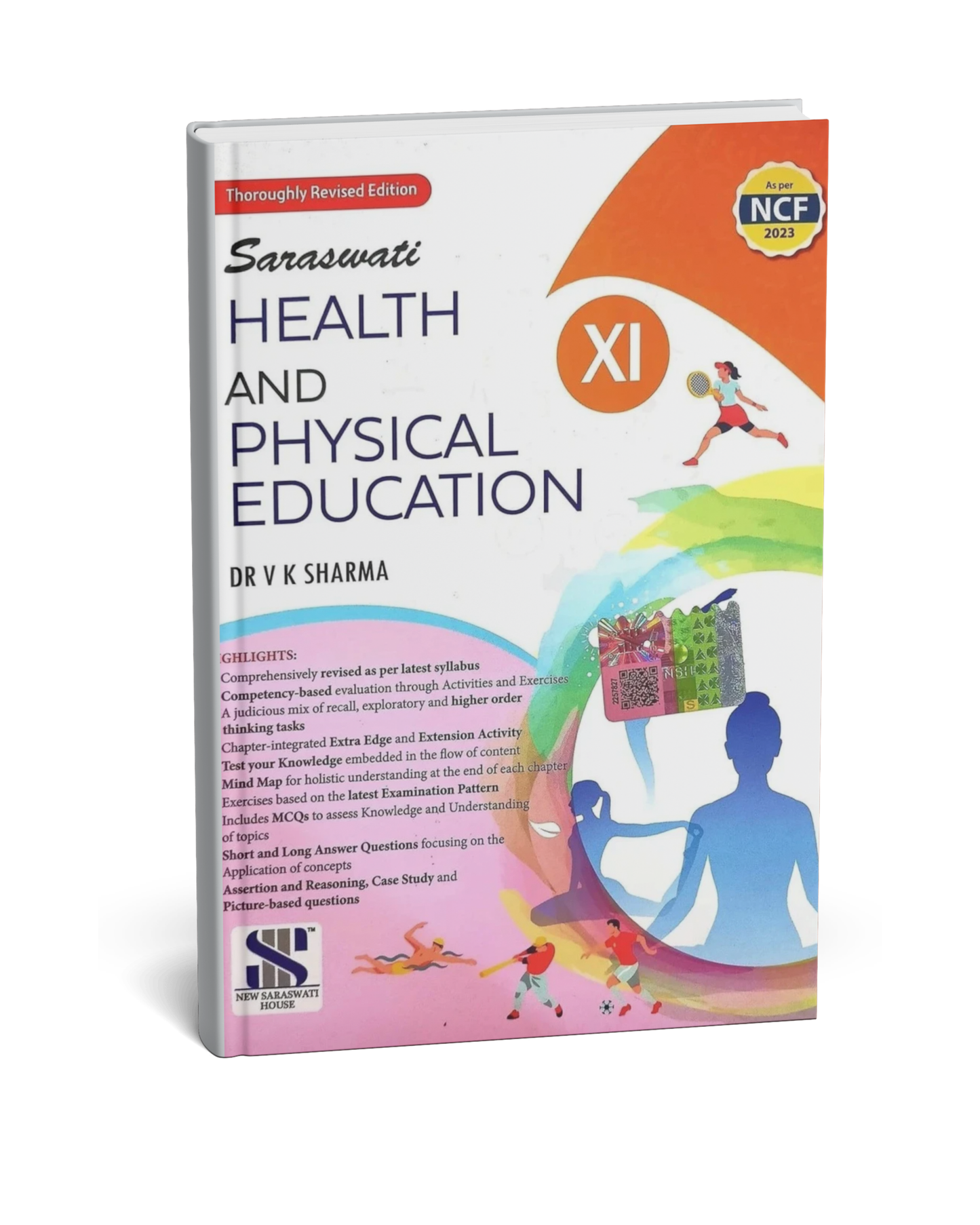 Saraswati Health and Physical Education - Class 11 By V.K Sharma|2025-26|(English Medium)