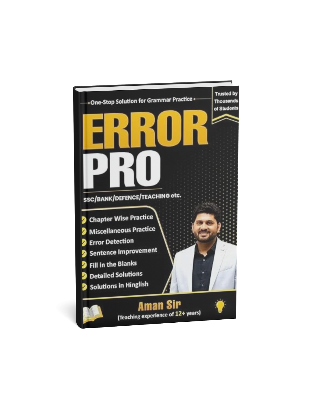 Aman Sir Error Pro Grammar Practice Book Edition 2026 (English Medium)