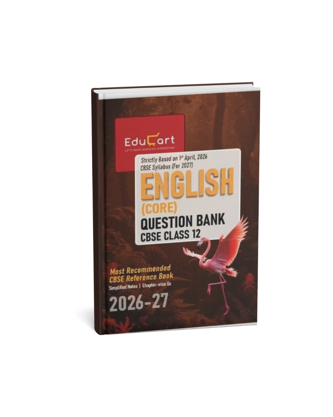 Educart English Core Question Bank Class 12th Edition 2026–27 (English Medium)