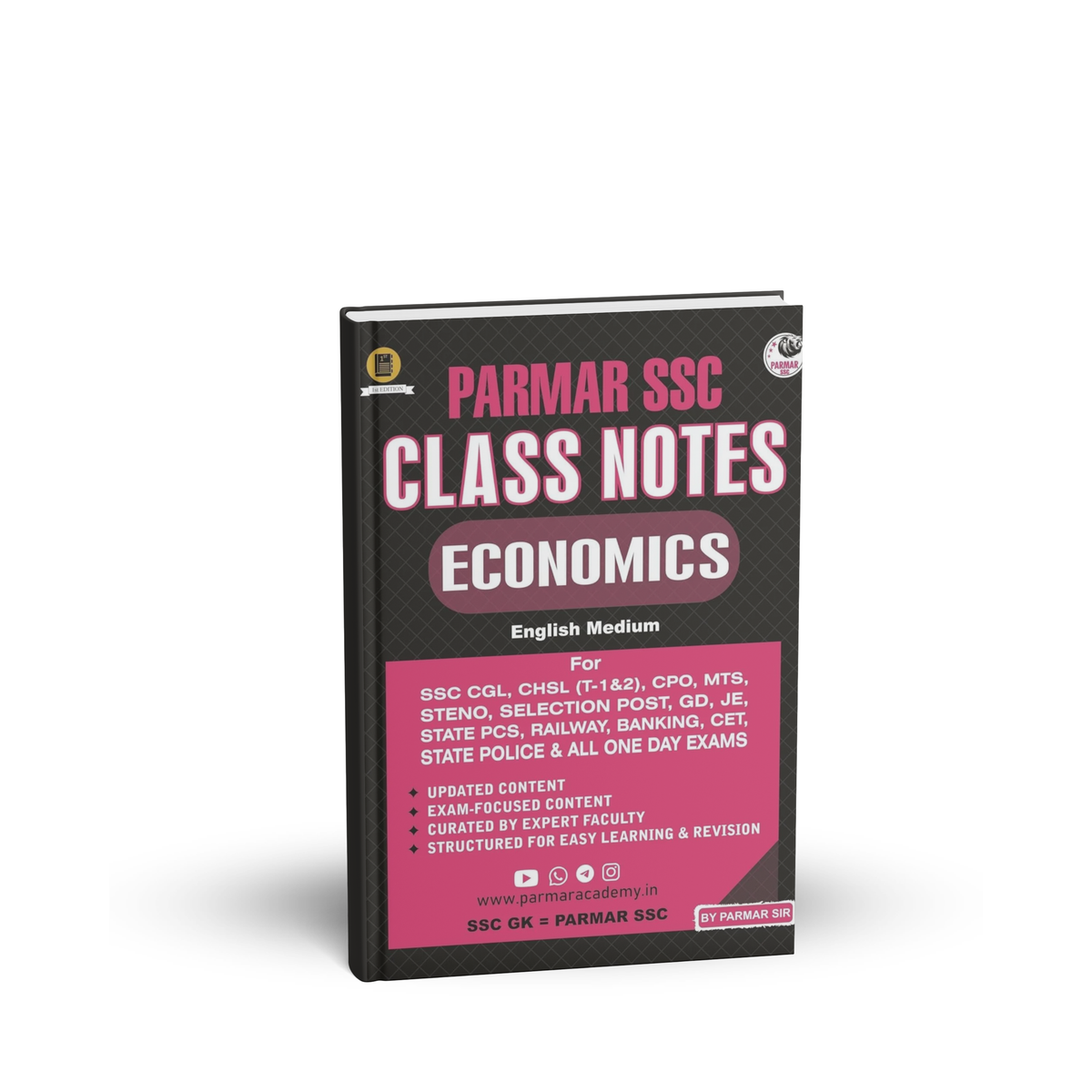Parmar SSC Class Notes: Economics by Parmar Sir (1st Edition) English Medium