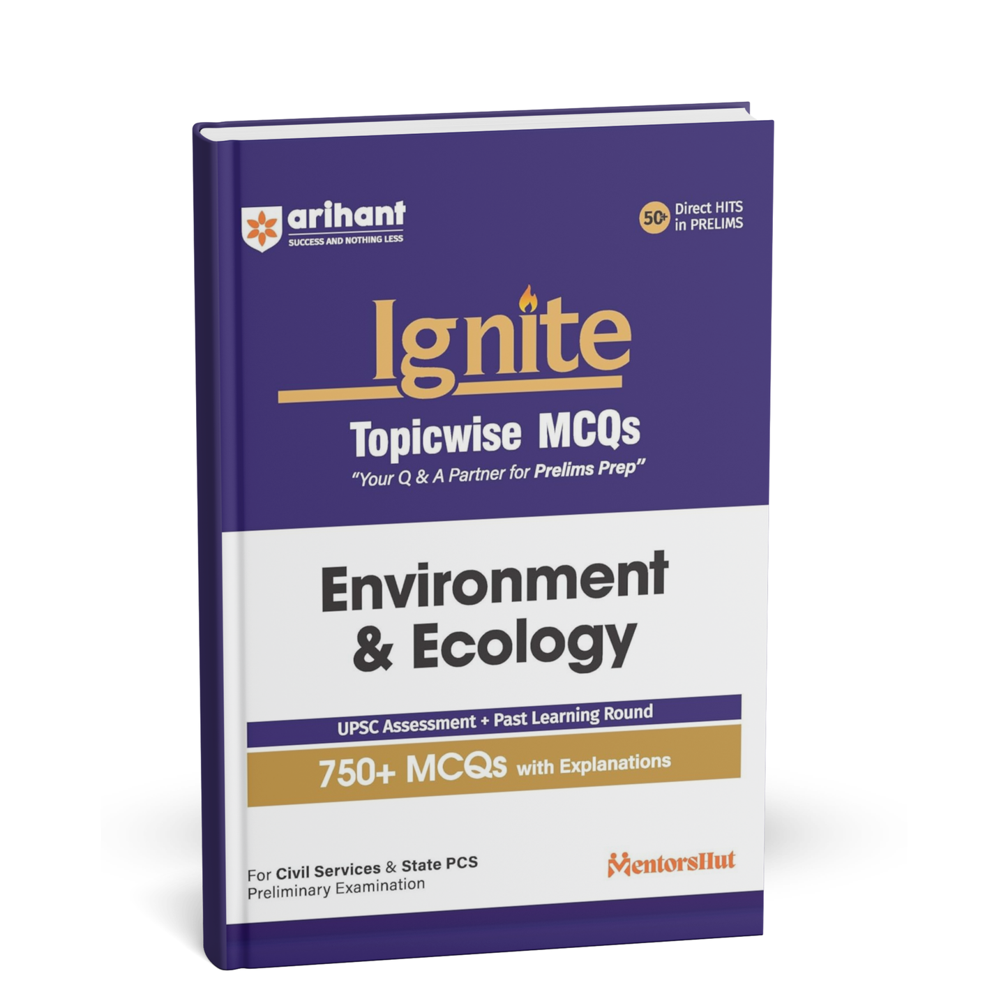 Arihant - Ignite Topicwise Environment & Ecology (750+MCQs with Explanations) English Medium