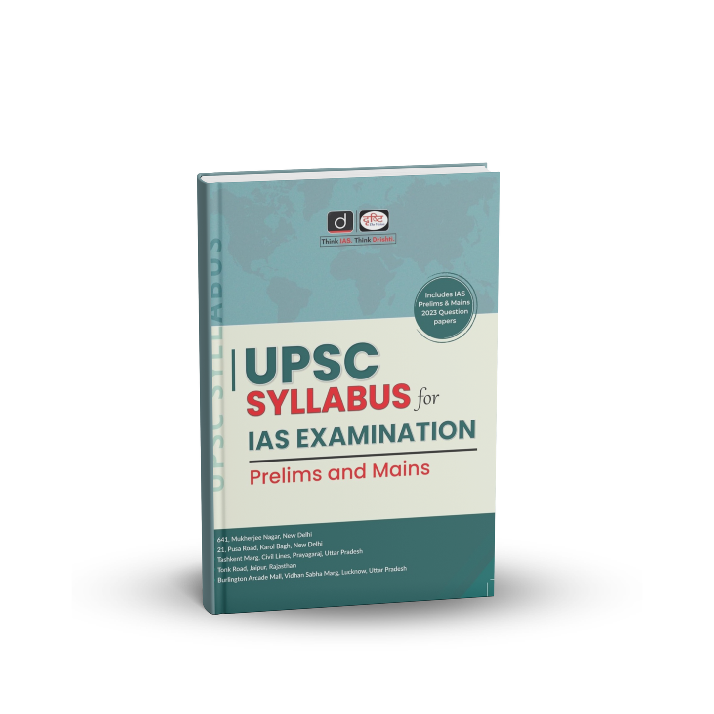 Drishti IAS - UPSC Syllabus For IAS Examination Prelims & Mains Exam Books | English Medium
