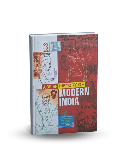 Spectrum Books A Brief History of Modern India Latest Edition (English Medium)