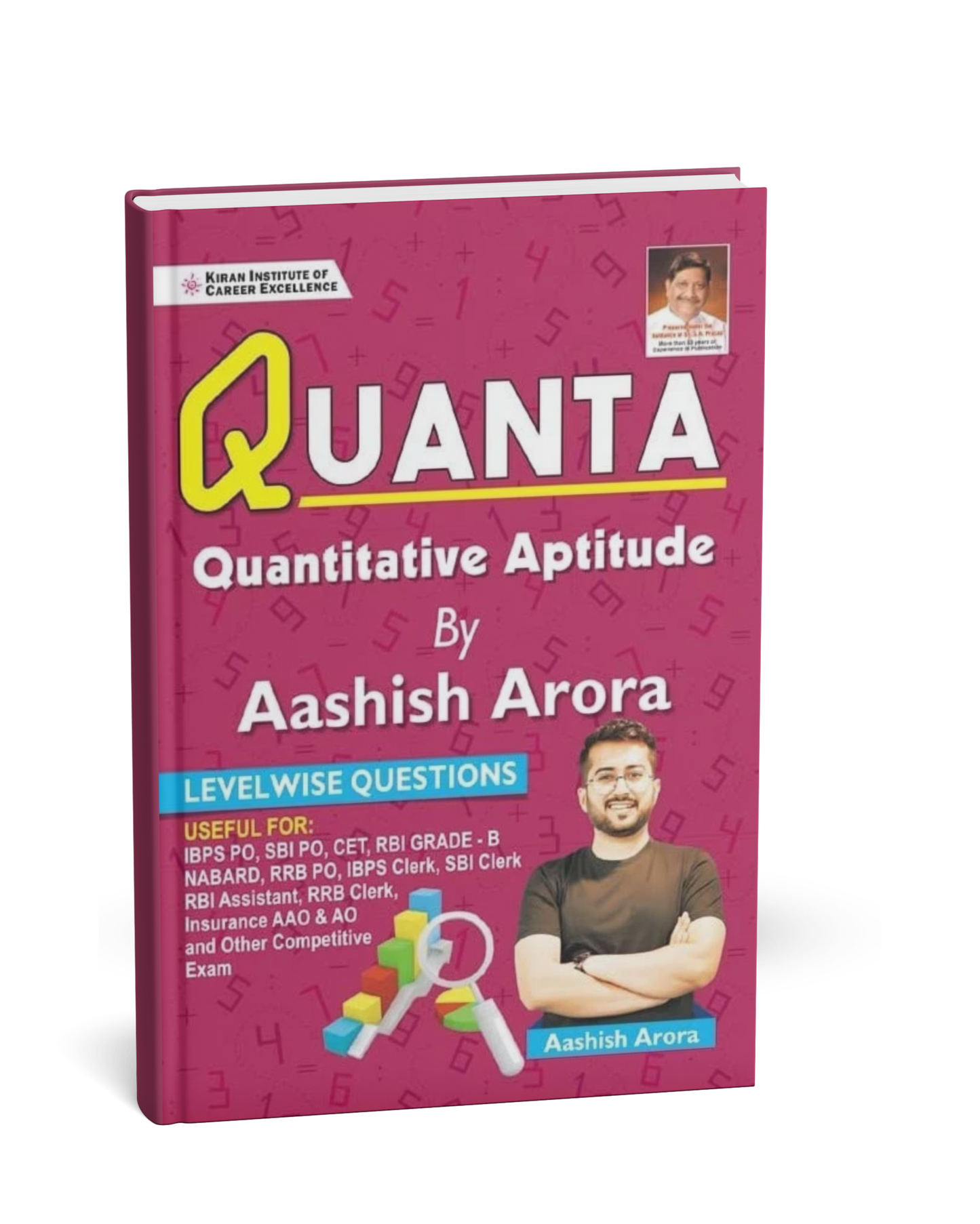 Kiran Istitute Of Career Excellence Quanta Quantitative Aptitude by Aashish Arora | English Medium