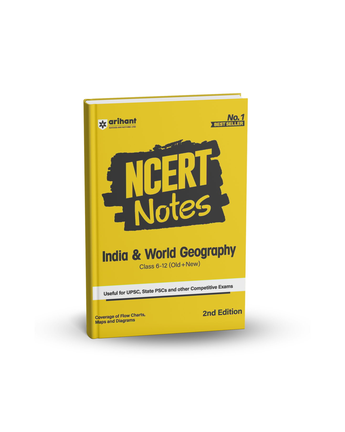 Arihant NCERT Notes India & World Geography Class 6–12(Old+New) 2nd Edition (English Medium)