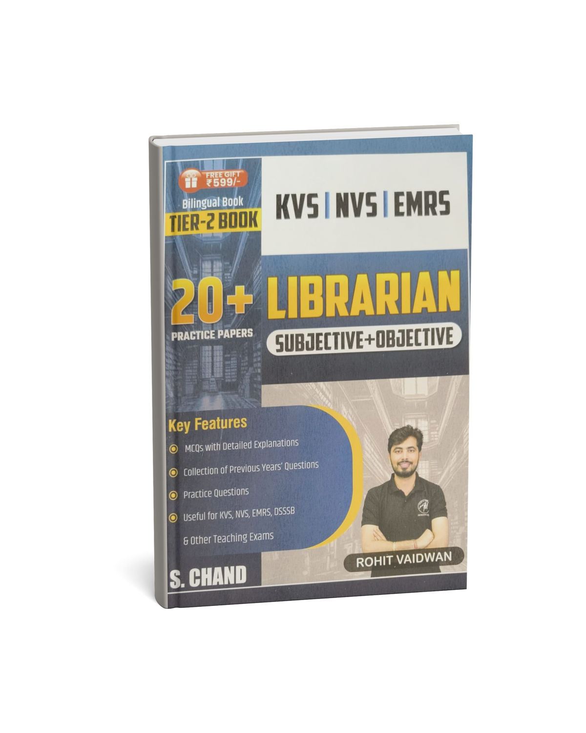 S. Chand KVS, NVS & EMRS Librarian [Hindi Medium]