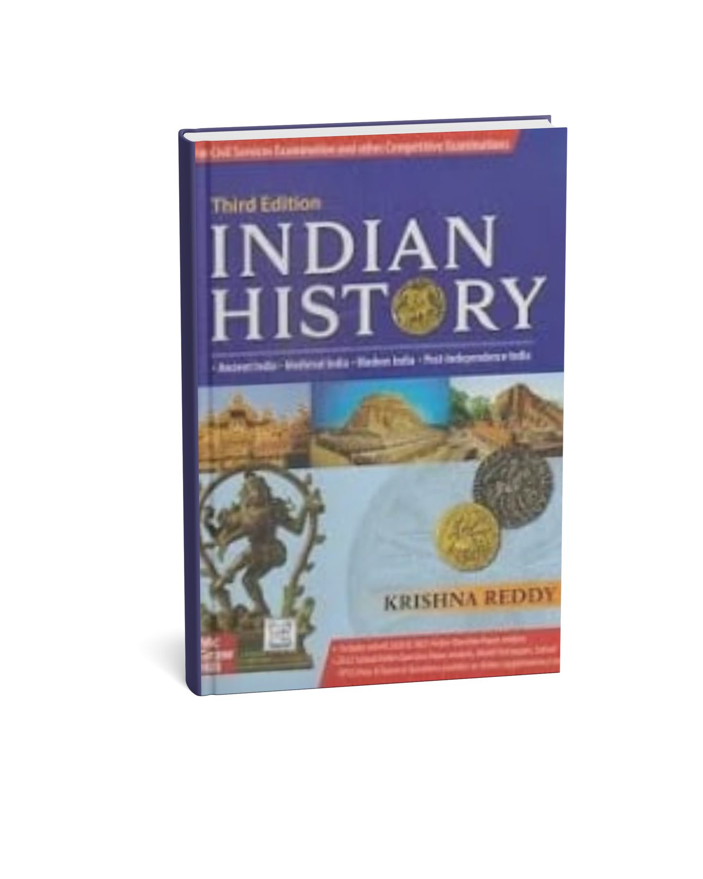 Indian History, 3rd Edition – by Reddy K [English Medium]