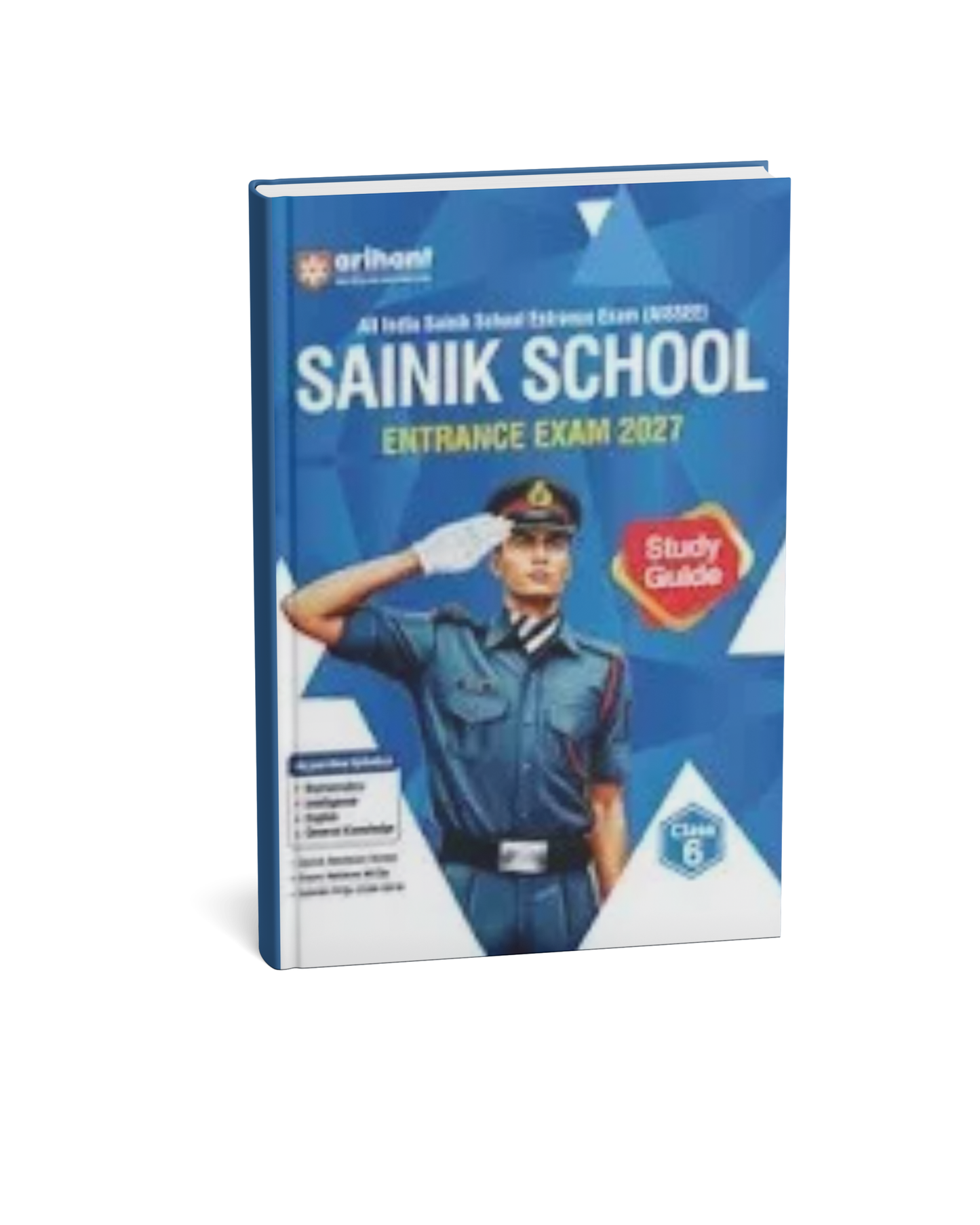 Arihant AISSEE Sainik School Study Guide Class 6 Entrance Exam 2027 [English Medium]