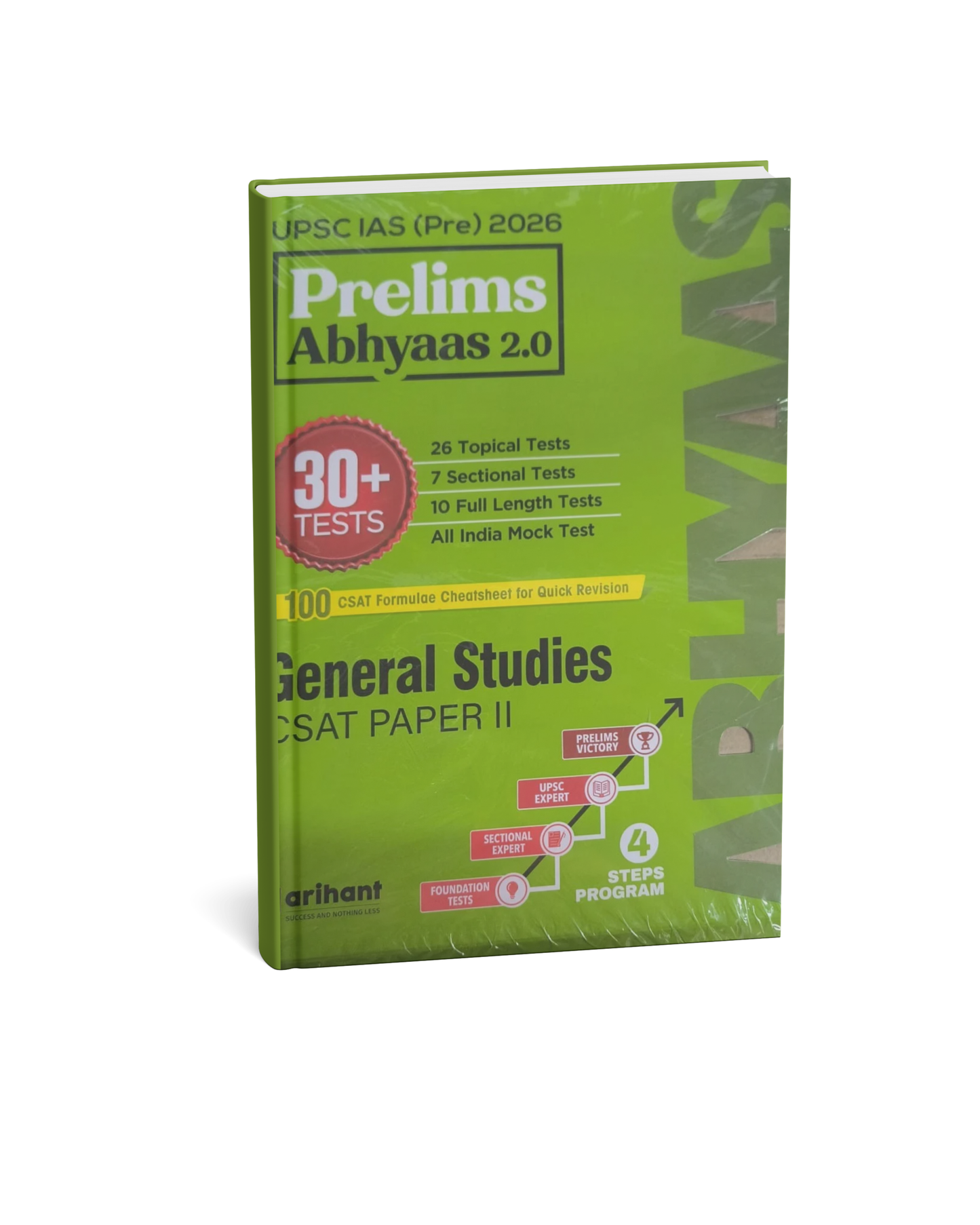 Arihant UPSC IAS Prelims 2026 – General Studies CSAT Paper 2 | Prelims Abhyaas 2.0 | 30+ Practice Tests [English Medium]