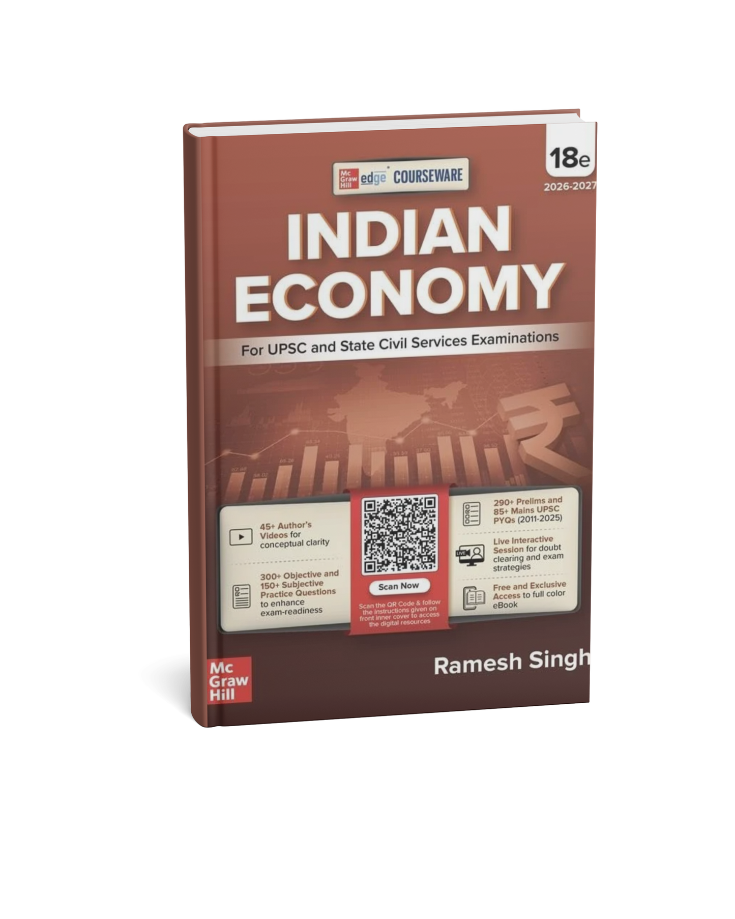 TMH  Indian Economy CourseWare (18 Edition)By Ramesh Singh  [English]