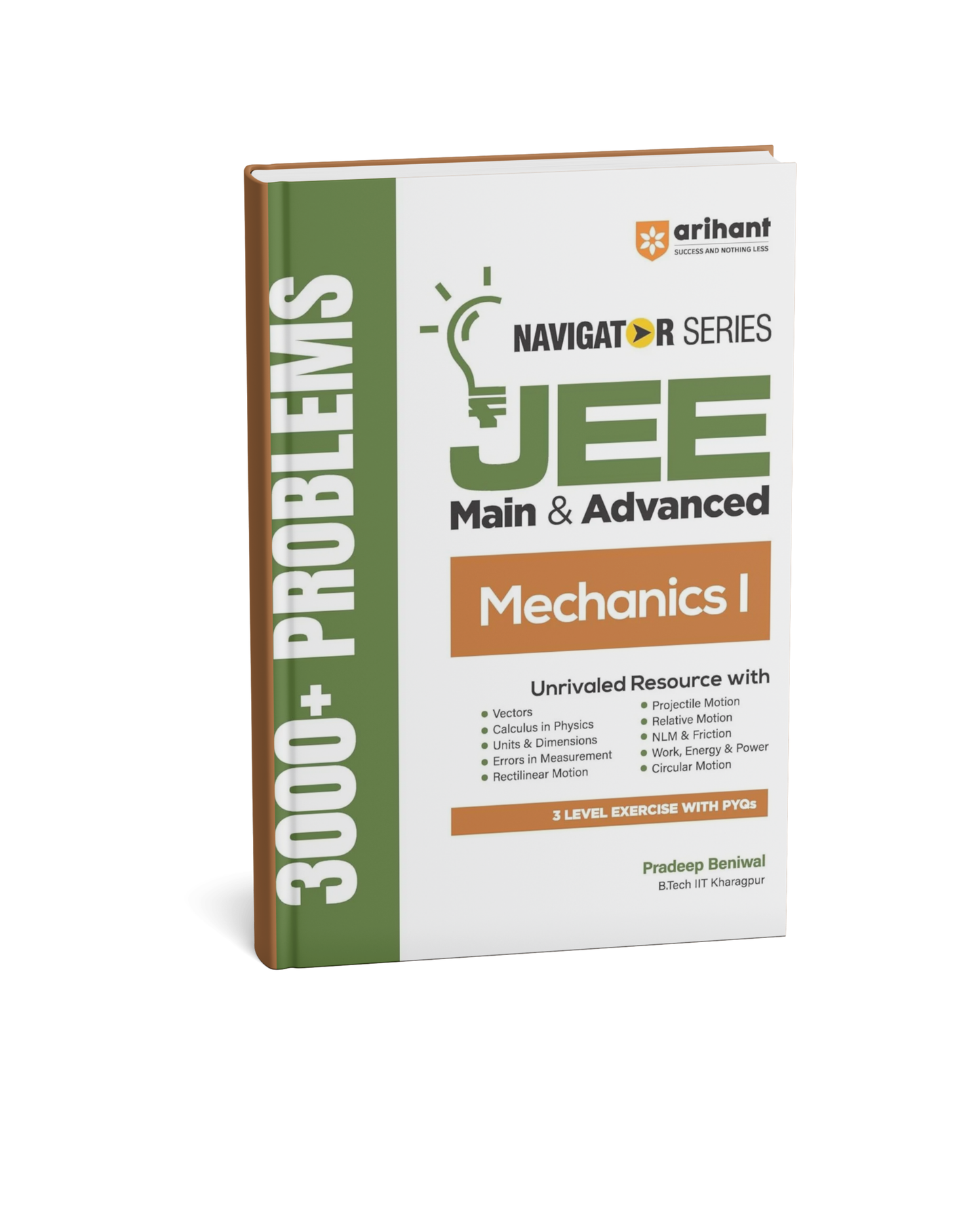 Arihant Navigator Series: 3000+ Problems for JEE Main & Advanced – Mechanics 1 [English]