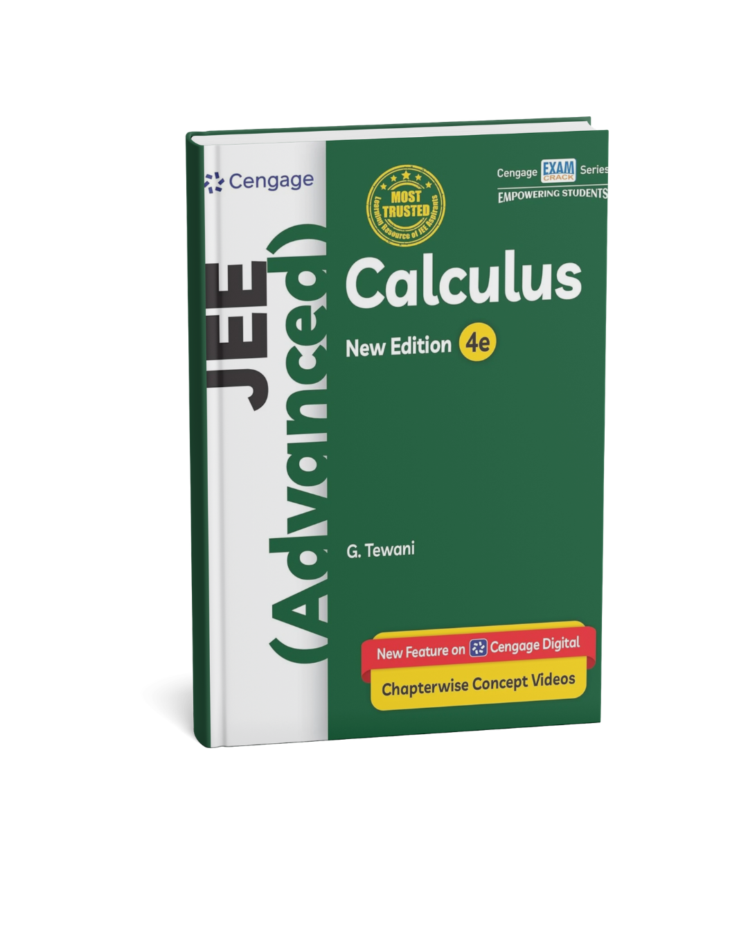 Cengage JEE Advanced Calculus by G.Tewani (4rd Edition) (English Medium)
