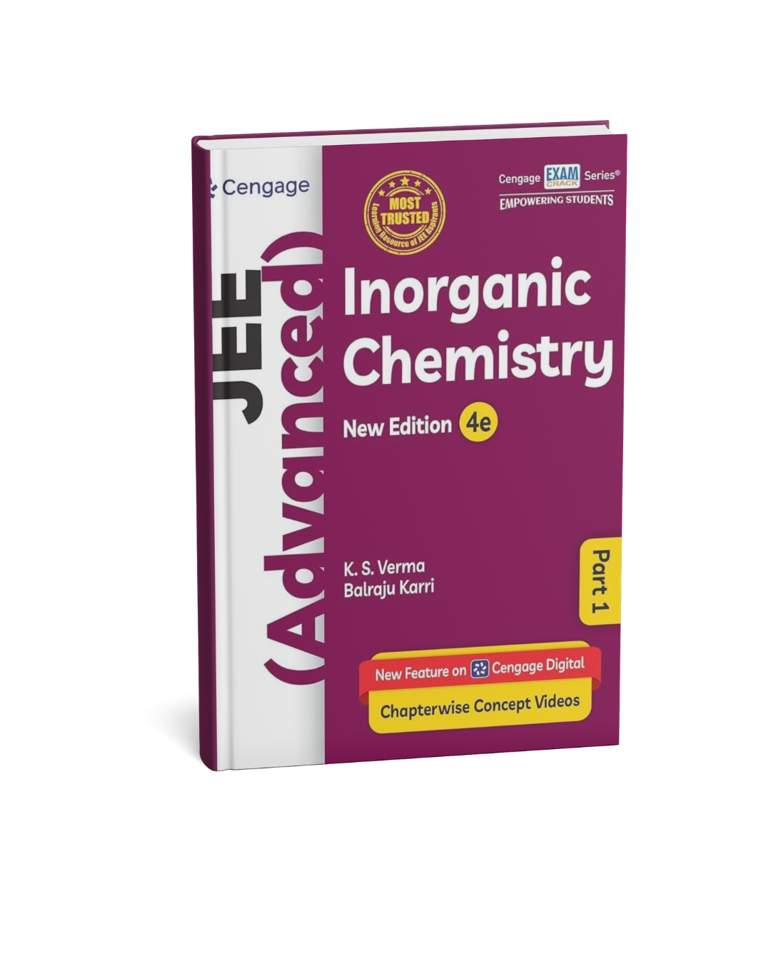 Cengage JEE Advanced Inorganic Chemistry Part–1 – K.S. Verma (4th Edition) [English]